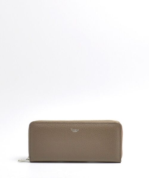 Rouge vif la cle / ルージュ・ヴィフ ラクレ 財布・コインケース・マネークリップ | 【blancle/ブランクレ】レザー長財布/S.LEATHER ROUND ZI（グレージュ）