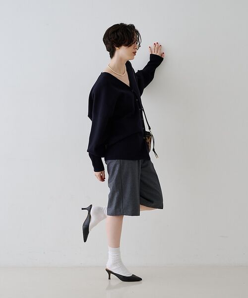 Rouge vif la cle / ルージュ・ヴィフ ラクレ ショート・ハーフ・半端丈パンツ | ウールショートパンツ【予約】 | 詳細10