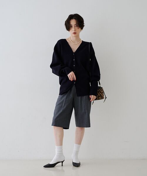Rouge vif la cle / ルージュ・ヴィフ ラクレ ショート・ハーフ・半端丈パンツ | ウールショートパンツ【予約】 | 詳細11