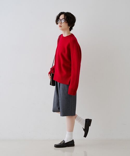 Rouge vif la cle / ルージュ・ヴィフ ラクレ ショート・ハーフ・半端丈パンツ | ウールショートパンツ【予約】 | 詳細15