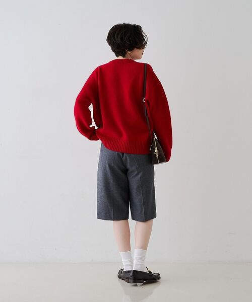 Rouge vif la cle / ルージュ・ヴィフ ラクレ ショート・ハーフ・半端丈パンツ | ウールショートパンツ【予約】 | 詳細16