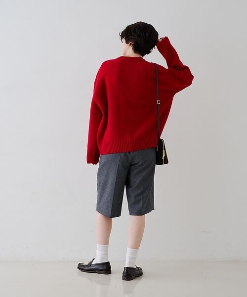 Rouge vif la cle / ルージュ・ヴィフ ラクレ ショート・ハーフ・半端丈パンツ | ウールショートパンツ【予約】 | 詳細18