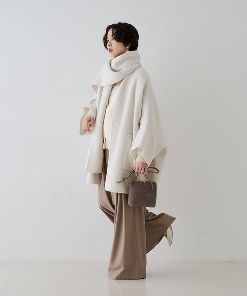 Rouge vif la cle / ルージュ・ヴィフ ラクレ パンツ | タックワイドストレートパンツ【予約】 | 詳細24