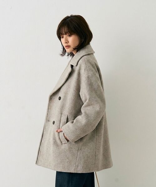 Rouge vif la cle / ルージュ・ヴィフ ラクレ ピーコート | 【大人気追加/2026AW新作TICCA/ティッカ】ピーコート【予約】 | 詳細1