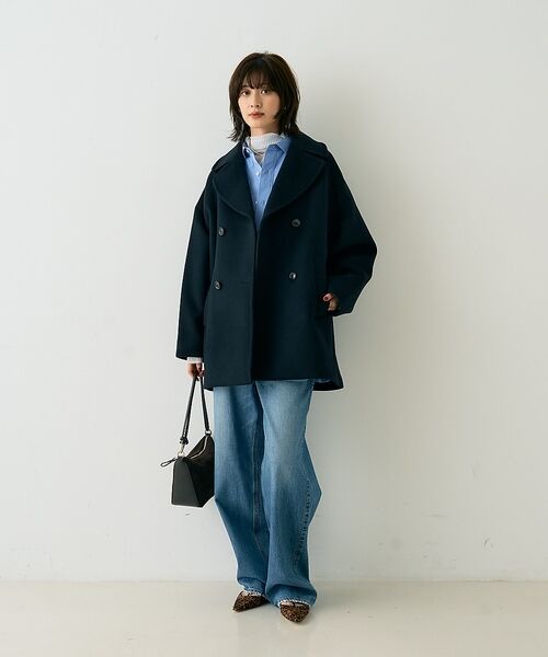 Rouge vif la cle / ルージュ・ヴィフ ラクレ ピーコート | 【大人気追加/2026AW新作TICCA/ティッカ】ピーコート【予約】 | 詳細13