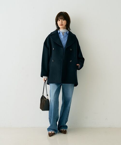Rouge vif la cle / ルージュ・ヴィフ ラクレ ピーコート | 【大人気追加/2026AW新作TICCA/ティッカ】ピーコート【予約】 | 詳細12