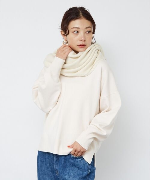 Rouge vif la cle / ルージュ・ヴィフ ラクレ マフラー・ショール・スヌード・ストール | 【人気追加 / 2026AW新作 / TWEEDMILL / ツイードミル】大判 | 詳細4