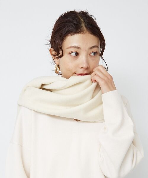 Rouge vif la cle / ルージュ・ヴィフ ラクレ マフラー・ショール・スヌード・ストール | 【人気追加 / 2026AW新作 / TWEEDMILL / ツイードミル】大判 | 詳細5