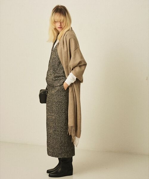 Rouge vif la cle / ルージュ・ヴィフ ラクレ マフラー・ショール・スヌード・ストール | 【人気追加 / 2026AW新作 / TWEEDMILL / ツイードミル】大判 | 詳細19