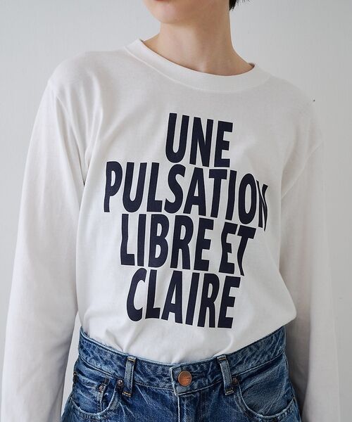 Rouge vif la cle / ルージュ・ヴィフ ラクレ Tシャツ | ロゴ＆フォトロングスリーブTシャツ【予約】 | 詳細18
