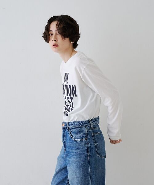 Rouge vif la cle / ルージュ・ヴィフ ラクレ Tシャツ | ロゴ＆フォトロングスリーブTシャツ【予約】 | 詳細3