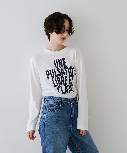 Rouge vif la cle / ルージュ・ヴィフ ラクレ Tシャツ | ロゴ＆フォトロングスリーブTシャツ【予約】 | 詳細4