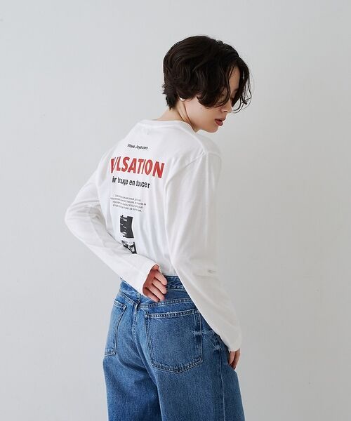 Rouge vif la cle / ルージュ・ヴィフ ラクレ Tシャツ | ロゴ＆フォトロングスリーブTシャツ【予約】 | 詳細6