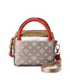 russet / ラシット ボストンバッグ | MINI CUBE(MULTI)