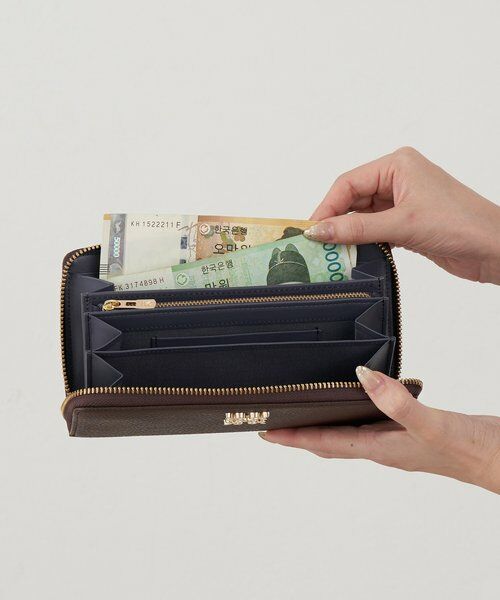 【新品タグ付き 付属品完備✨】ラシット 長財布 ラウンドファスナー モノグラム柄 新品タグ付き 付属品完備✨】ラシット 長財布 ラウンド