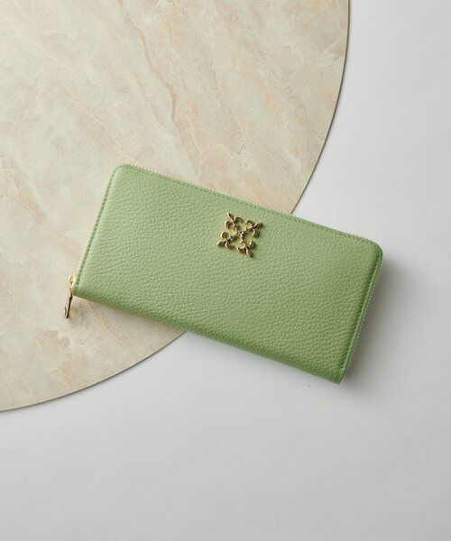 russet / ラシット 財布・コインケース・マネークリップ | モノグラムプレートラウンドジップウォレット | 詳細22