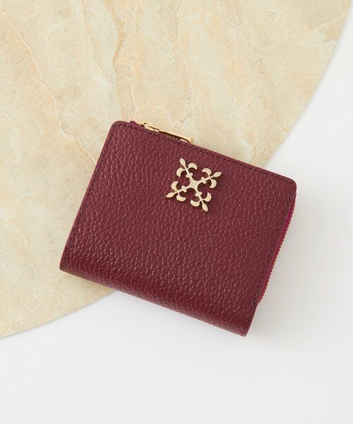 russet モノグラムプレートコインケース モノグラムプレートラウンドジップウォレット （財布・コイン