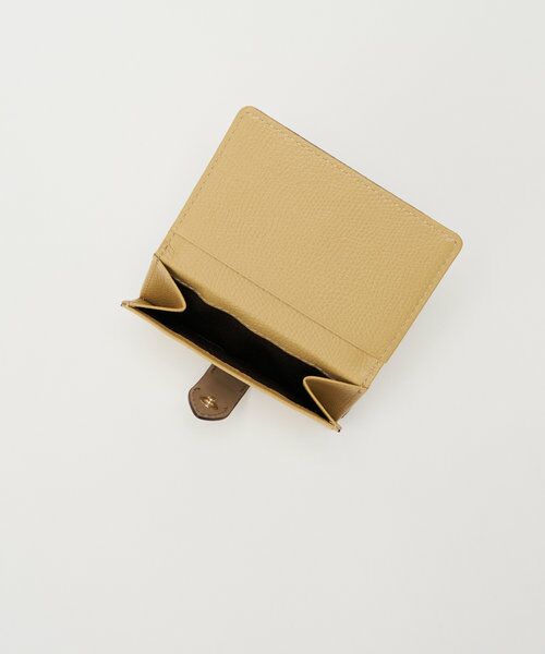 【新品】russet ラシット　レザーベルト三つ折りウォレット　イエロー　財布 レザーベルト三つ折りウォレット（SO-405） | russet(ラシット