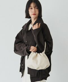 russet / ラシット ショルダーバッグ | レザー巾着4WAYショルダーバッグ
