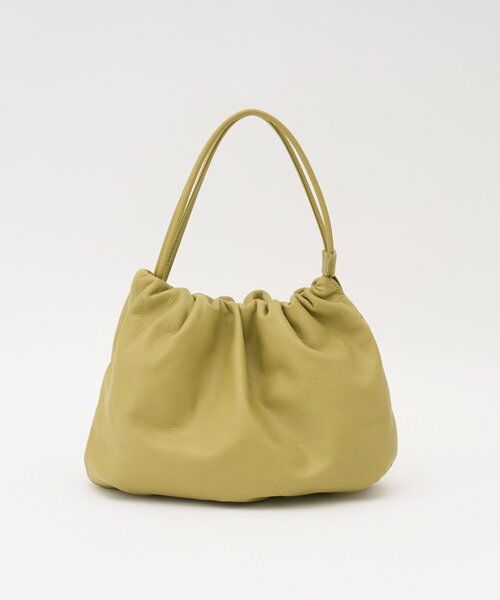 russet / ラシット ショルダーバッグ | 【累計販売1万点超え】レザー巾着4WAYショルダーバッグ（ピスタチオ）