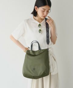 美品 russet ラシット エブリデイトートバッグ モノグラム 総柄