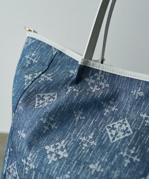 russet / ラシット トートバッグ |  【Denim jacquard】2wayトートバッグ | 詳細5