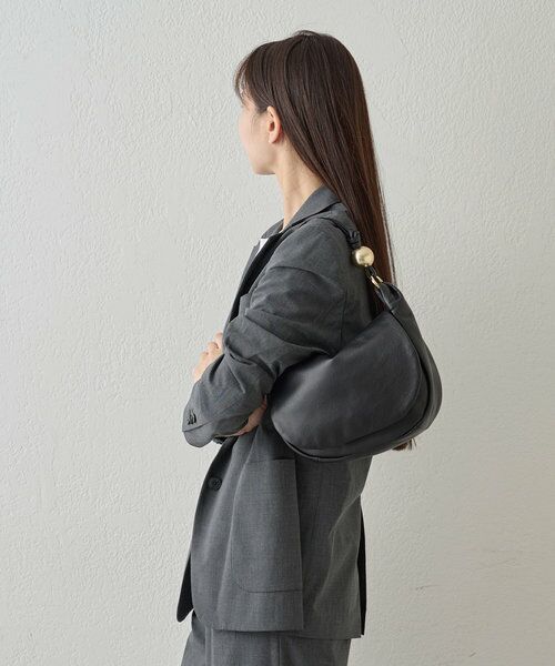 【russet× BEARDSLEY2wayフラップショルダーバッグ　新品 russet× BEARDSLEY】2wayフラップショルダーバッグ | russet