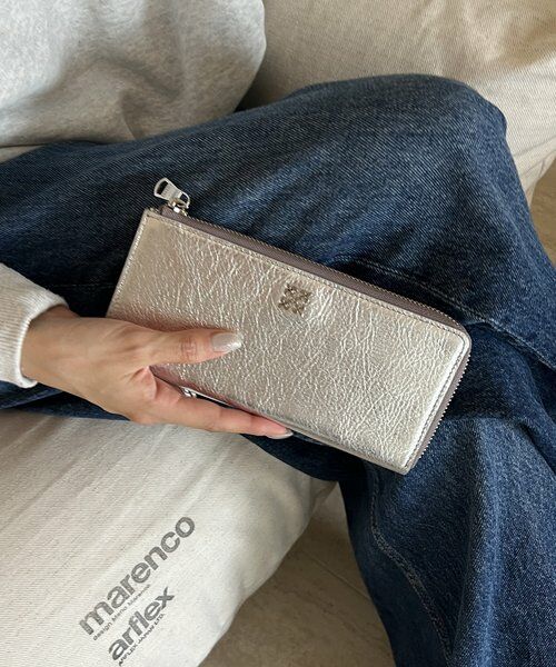 わかな　MINTON ミニモノグラムプレートロングウォレット （財布・コインケース