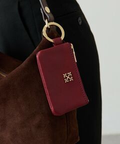 russet / ラシット その他小物 | カラビナ付き ソフトレザーマルチケース