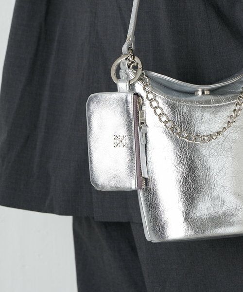 russet / ラシット その他小物 | カラビナ付き ソフトレザーマルチケース | 詳細10