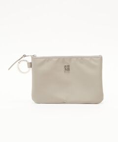 russet / ラシット ポーチ | クラウズナイロンスクエアフラットポーチ