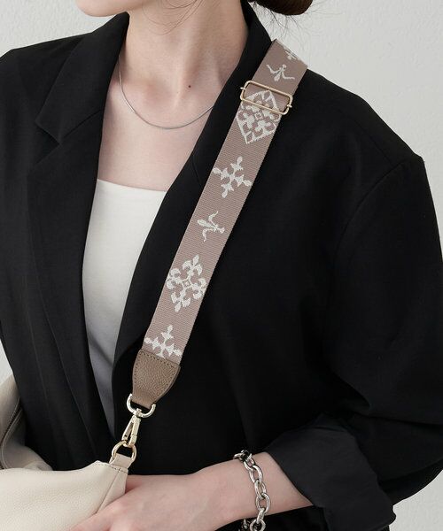 russet / ラシット ショルダーバッグ | エンボスモノグラムショルダーバッグ | 詳細9