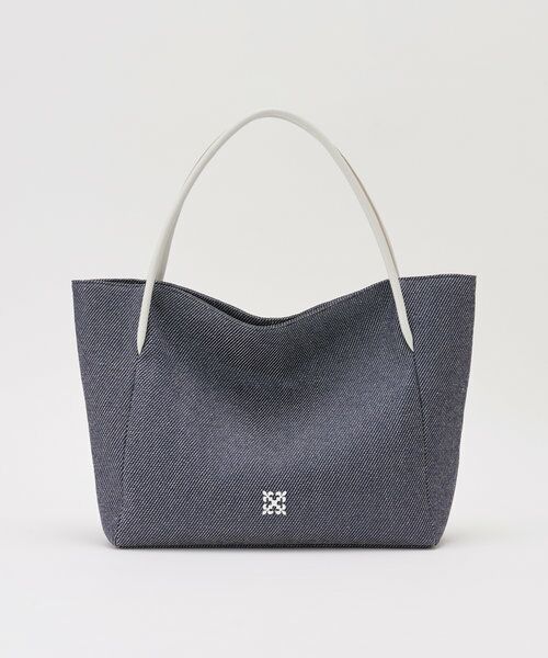 セール】 【Nylon Denim】［A4サイズ対応］シンプルトートバッグ