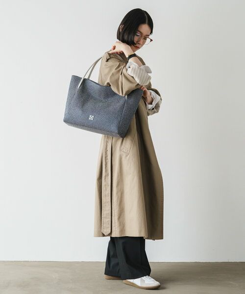 【ネット限定】 セール】 Denim】［A4サイズ対応］シンプルトートバッグ 【Nylon バッグ