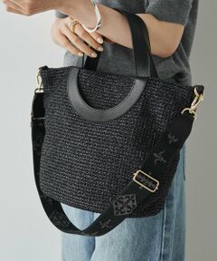 RUSSET ラシット　2ウェイ　トートバッグ　モノグラム　美品✨️ 完売カラーの追加予約を受付中！］【名品】 2wayトートバッグ
