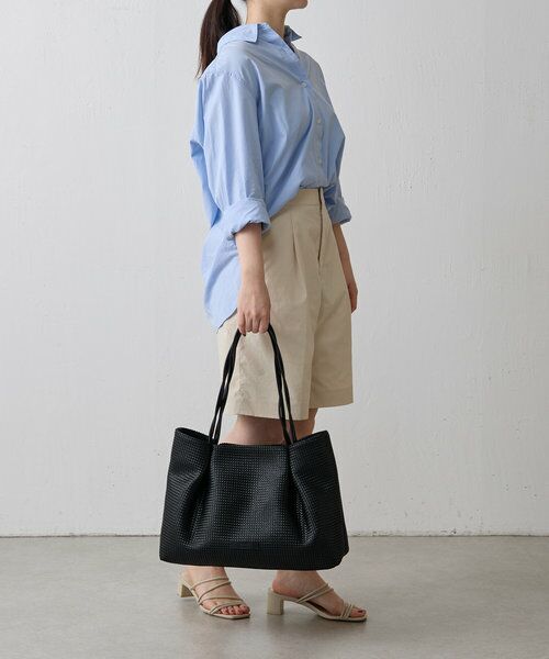 ★プラダ★レザートリミング ラージメッシュ トートバッグ ラージ PRADA(プラダ) トートバッグ(レディース) - 海外通販のBUYMA