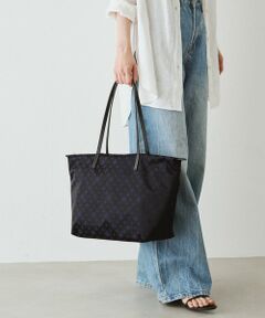 【2925】russet ラシット リバーシブルトートバッグ無地　ダークグレー A4サイズ対応］レザーシンプルトートバッグ | russet(ラシット