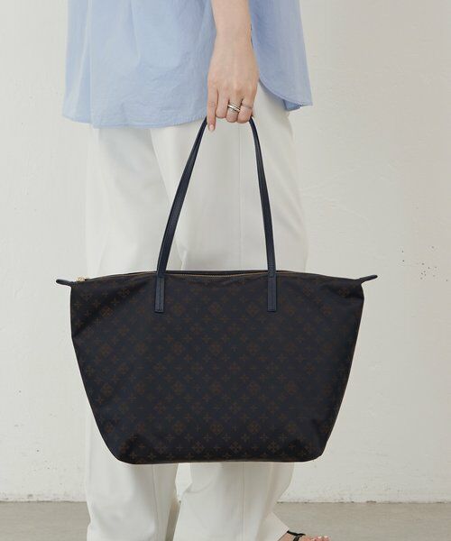 新品タグ付き　russet　トートバッグ　ショルダーバッグ　ナイロン　レザー ナイロントートバッグ （トートバッグ）｜russet / ラシット