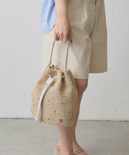 セール】 スタッズカゴバッグ （ショルダーバッグ）｜russet