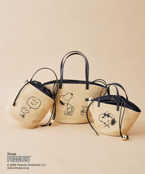 russet / ラシット トートバッグ | 【PEANUTS×russetコラボ第二弾】カゴトートバッグ大 | 詳細19