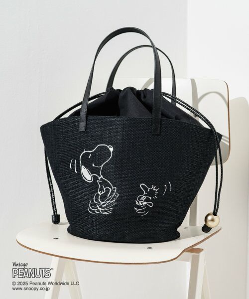 russet / ラシット トートバッグ | 【PEANUTS×russetコラボ第二弾】カゴトートバッグ大 | 詳細20