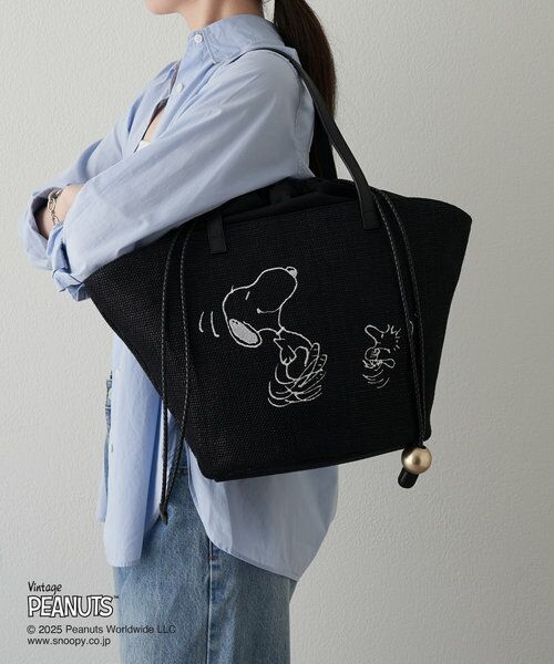 russet / ラシット トートバッグ | 【PEANUTS×russetコラボ第二弾】カゴトートバッグ大 | 詳細29