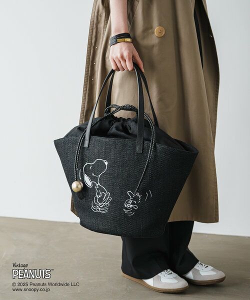 russet / ラシット トートバッグ | 【PEANUTS×russetコラボ第二弾】カゴトートバッグ大 | 詳細22