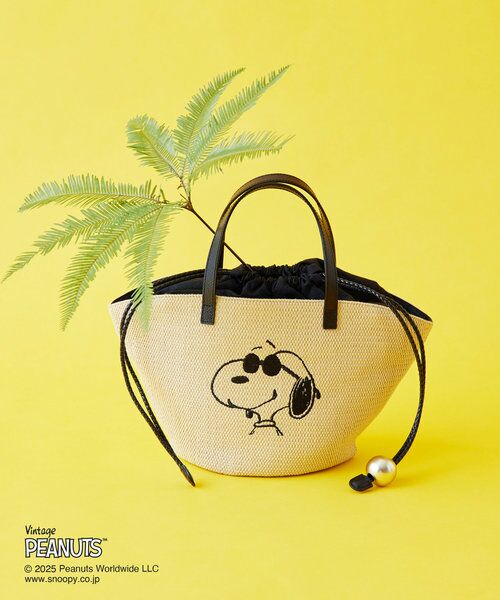 russet / ラシット トートバッグ | 【PEANUTS×russetコラボ第二弾】カゴトートバッグ小 | 詳細12