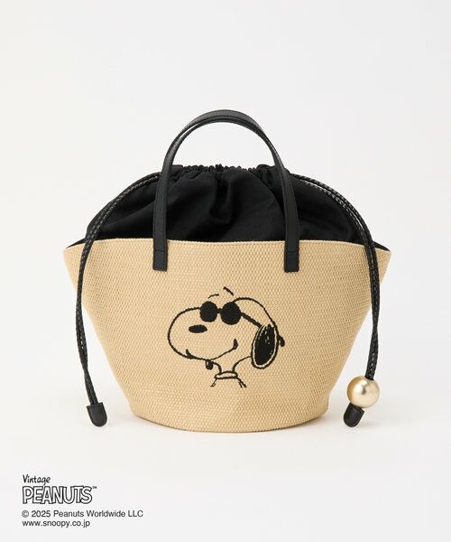 russet / ラシット トートバッグ | 【PEANUTS×russetコラボ第二弾】カゴトートバッグ小 | 詳細3