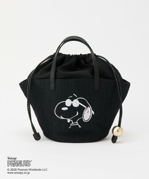 russet / ラシット トートバッグ | 【PEANUTS×russetコラボ第二弾】カゴトートバッグ小 | 詳細20