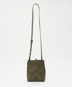 【美品】ラシット ダークグリーン キャンバス ショルダーバッグ russet / ラシット ショルダーバッグ（条件：グリーン系