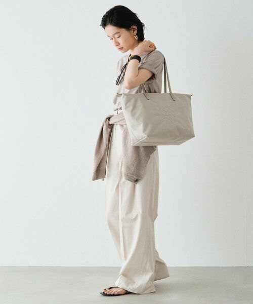 russet / ラシット トートバッグ | [390g/撥水性あり]ファスナー付き　コーデュラナイロントートバッグ | 詳細7