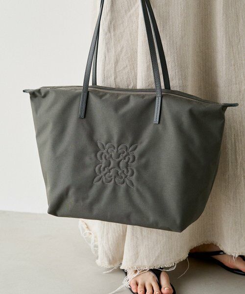 russet / ラシット トートバッグ | [390g/撥水性あり]ファスナー付き　コーデュラナイロントートバッグ | 詳細24