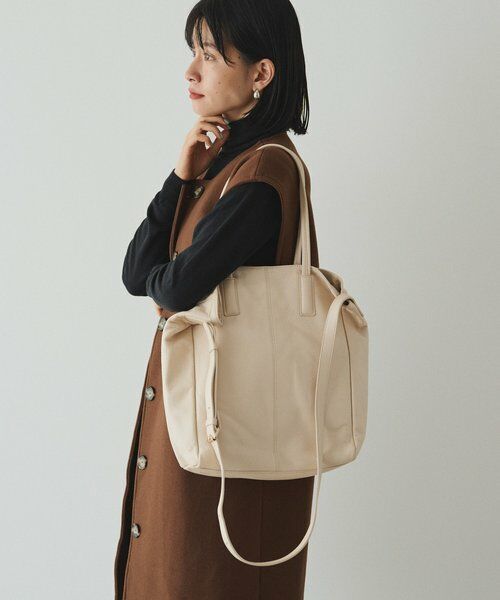 WEB限定 レザー2WAYトートバッグ （トートバッグ）｜russet